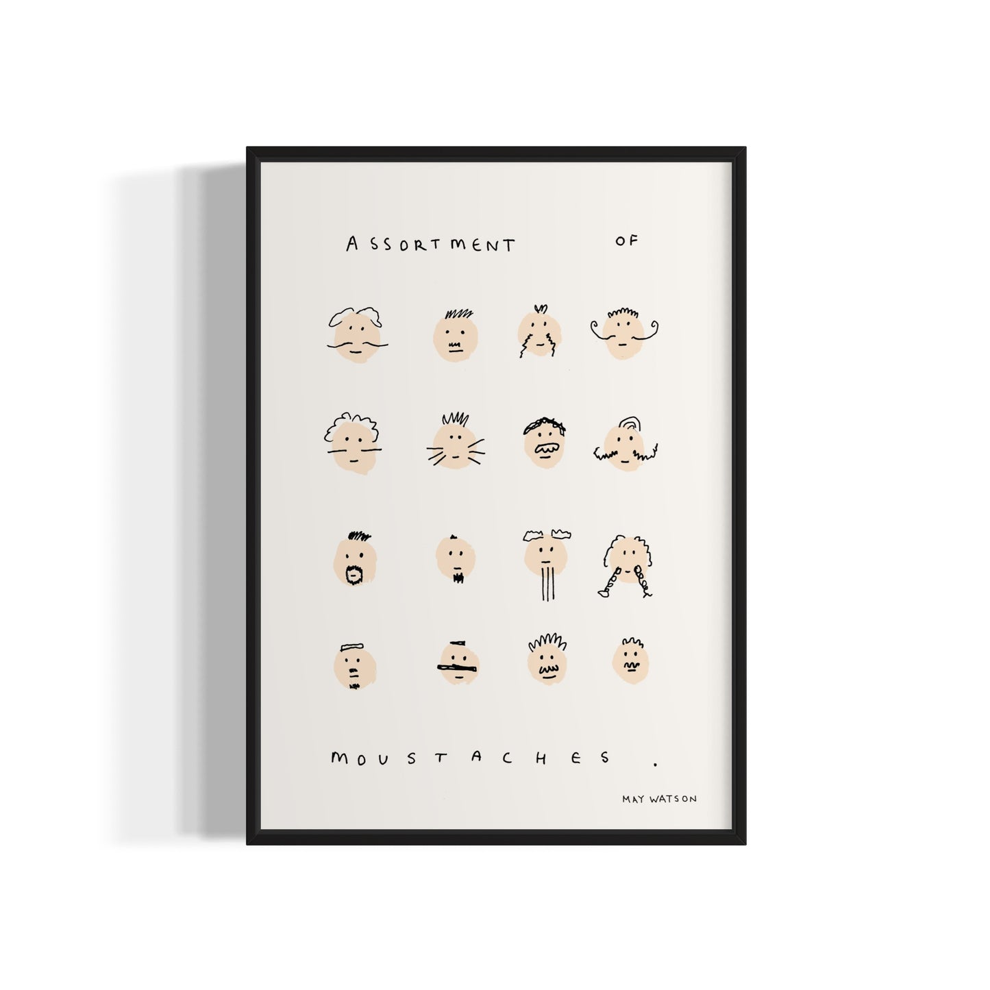ASSORTMENT OF MOUSTACHES