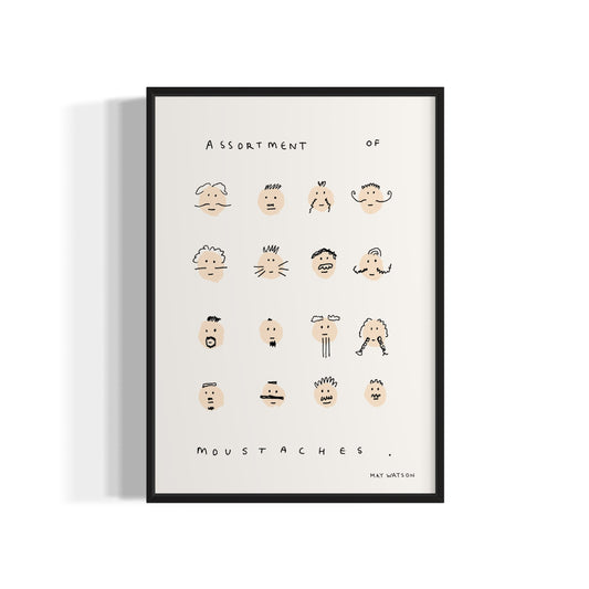 ASSORTMENT OF MOUSTACHES