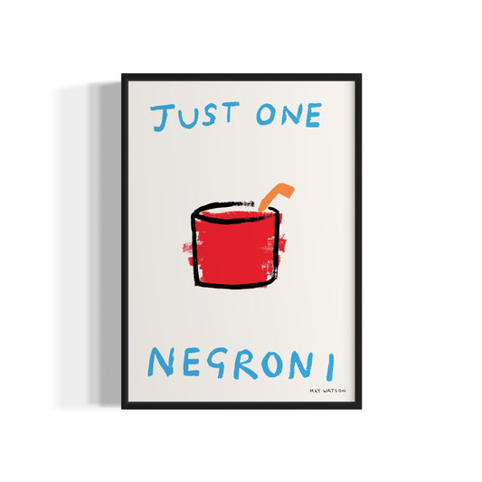 JUST ONE NEGRONI