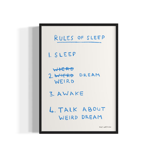 RULES OF SLEEP