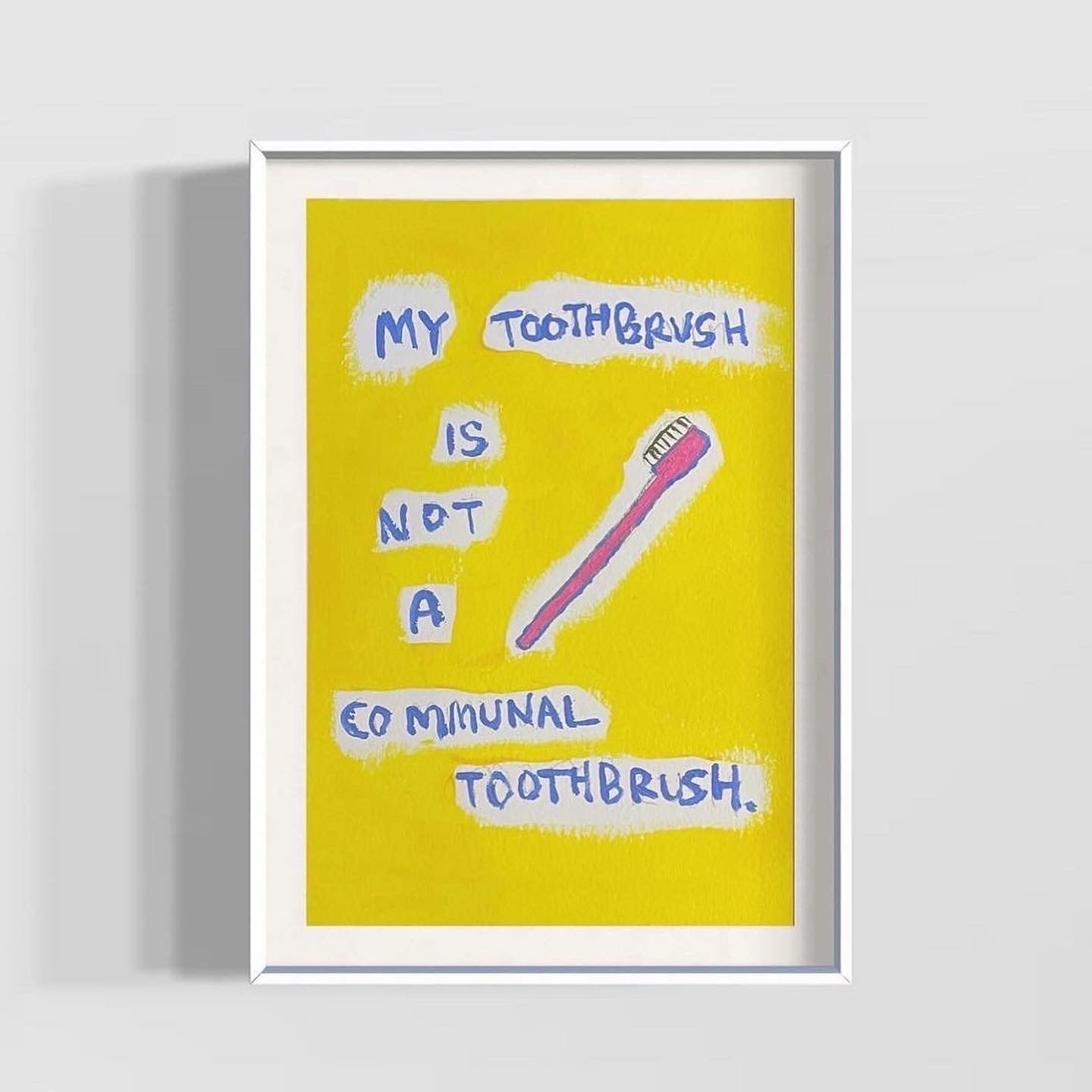 Toothbrush (unframed)