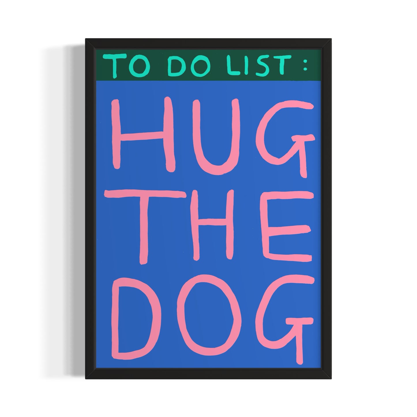 HUG THE DOG