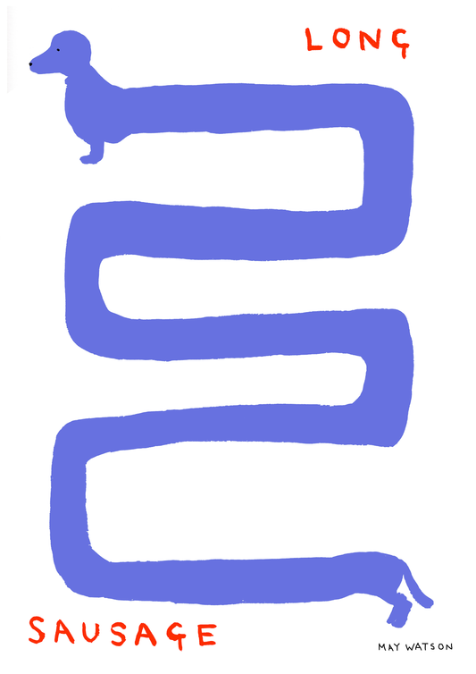 LONG SAUSAGE (BLUE)