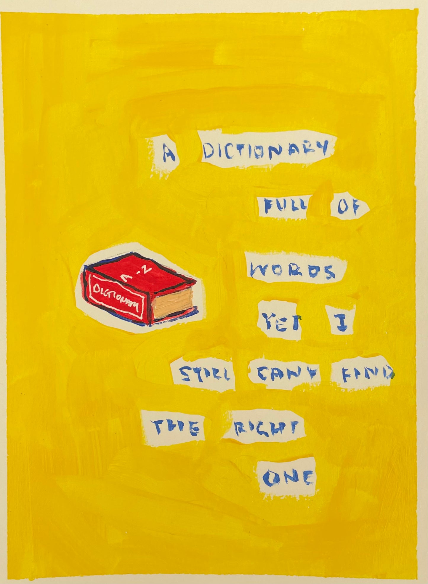 Dictionary (unframed)