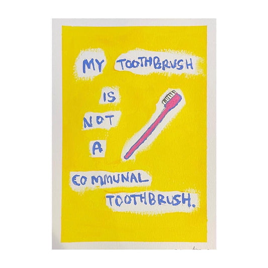 Toothbrush (unframed)