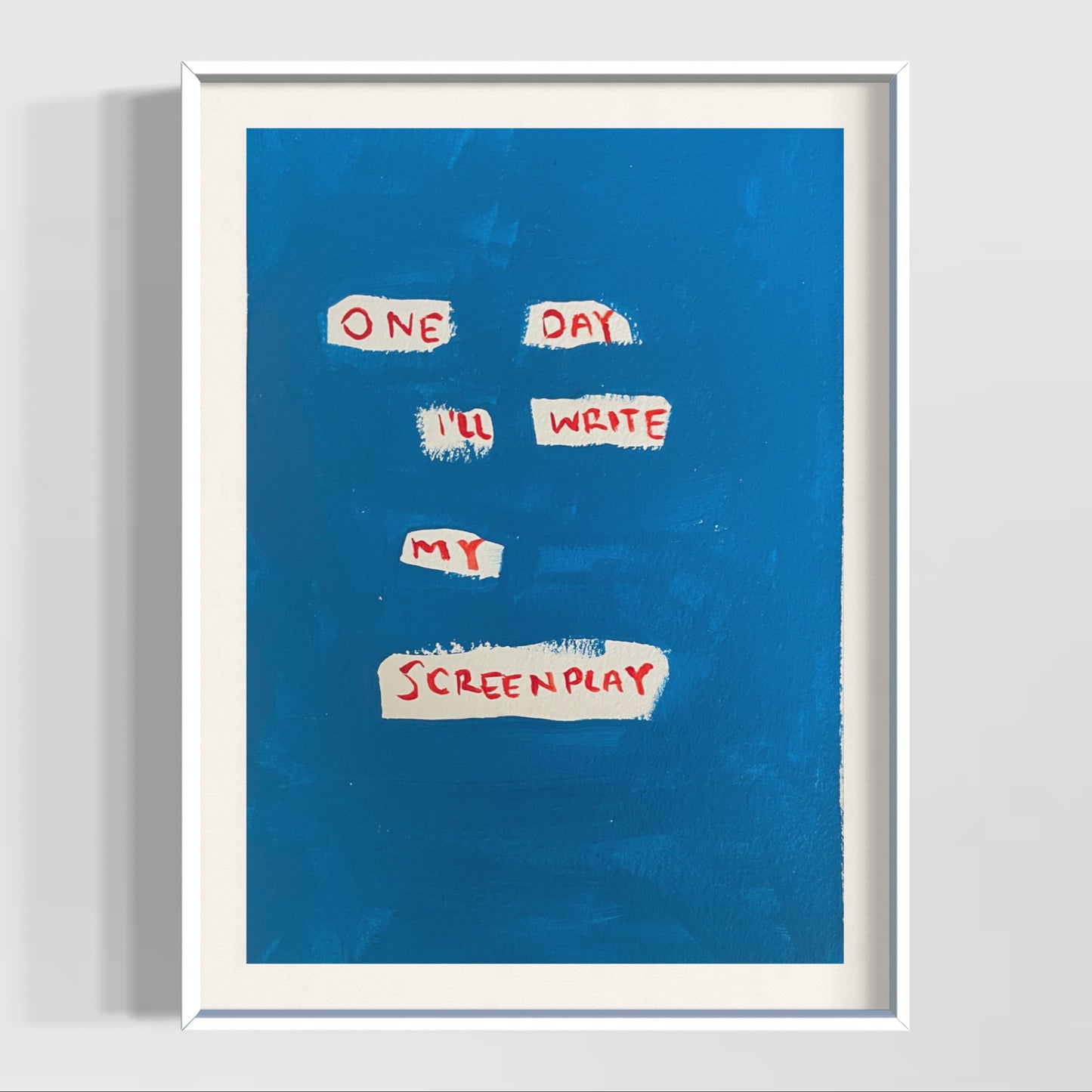 Screenplay (unframed)