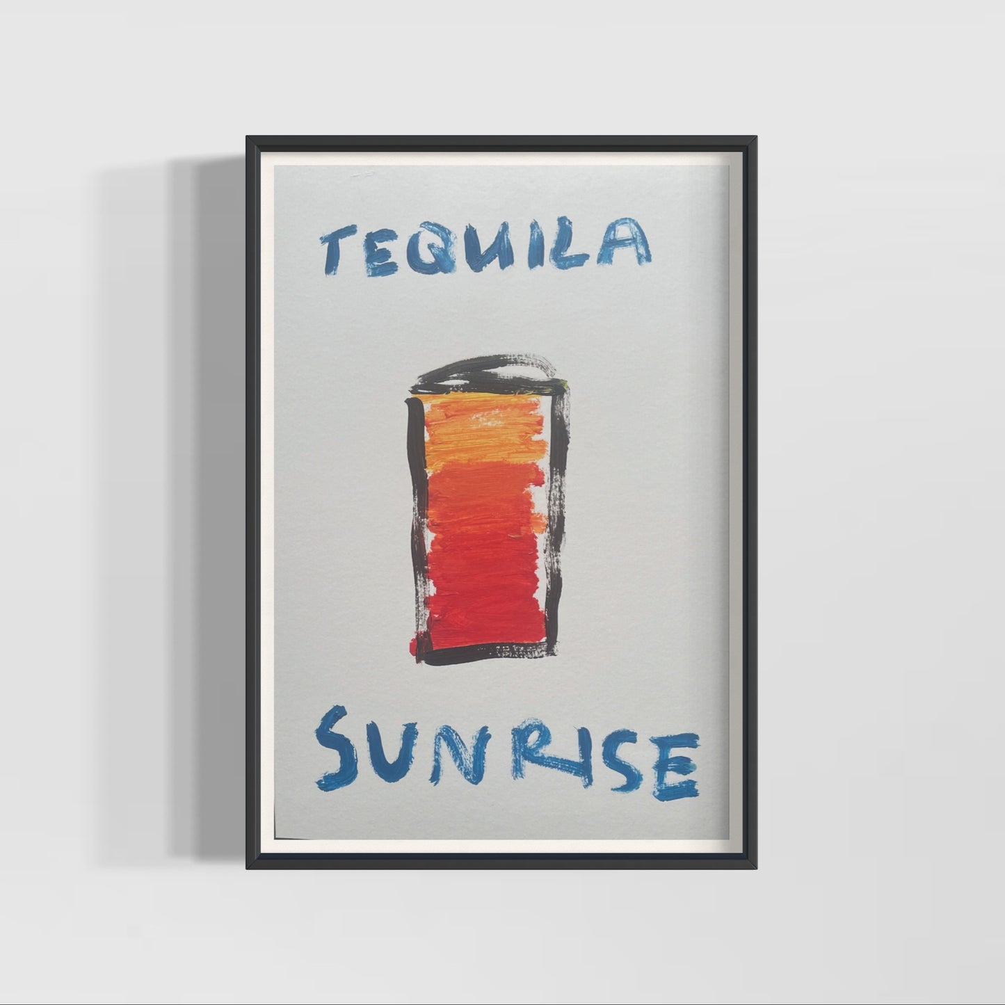 Tequila Sunrise A4